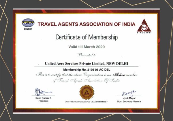 TRAVEL AGENT ASSOCIATION OF INDIA